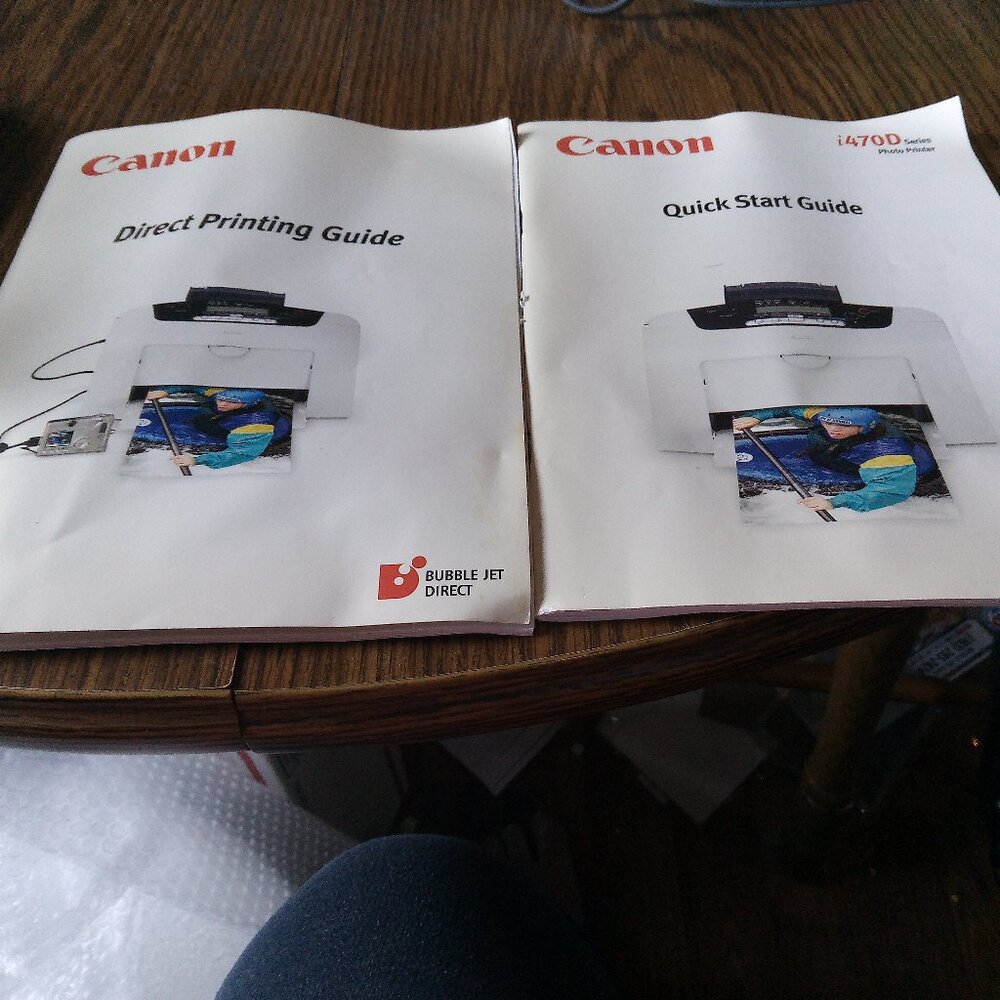 Canon I470D Quick Start And Direct Printing Guides